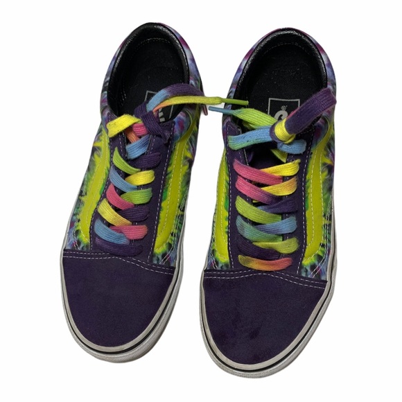 Vans Old Skool Misterio Tie Dye Skate Shoes - Picture 2 of 6
